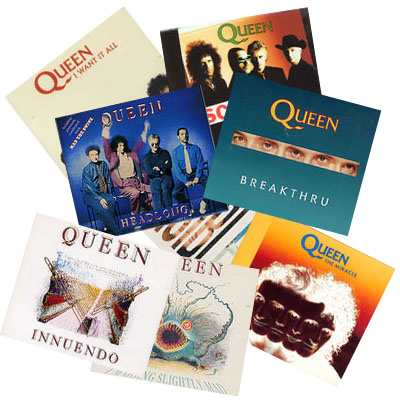 CD Singles discography - Queenpedia.com - Freddie Mercury, Brian